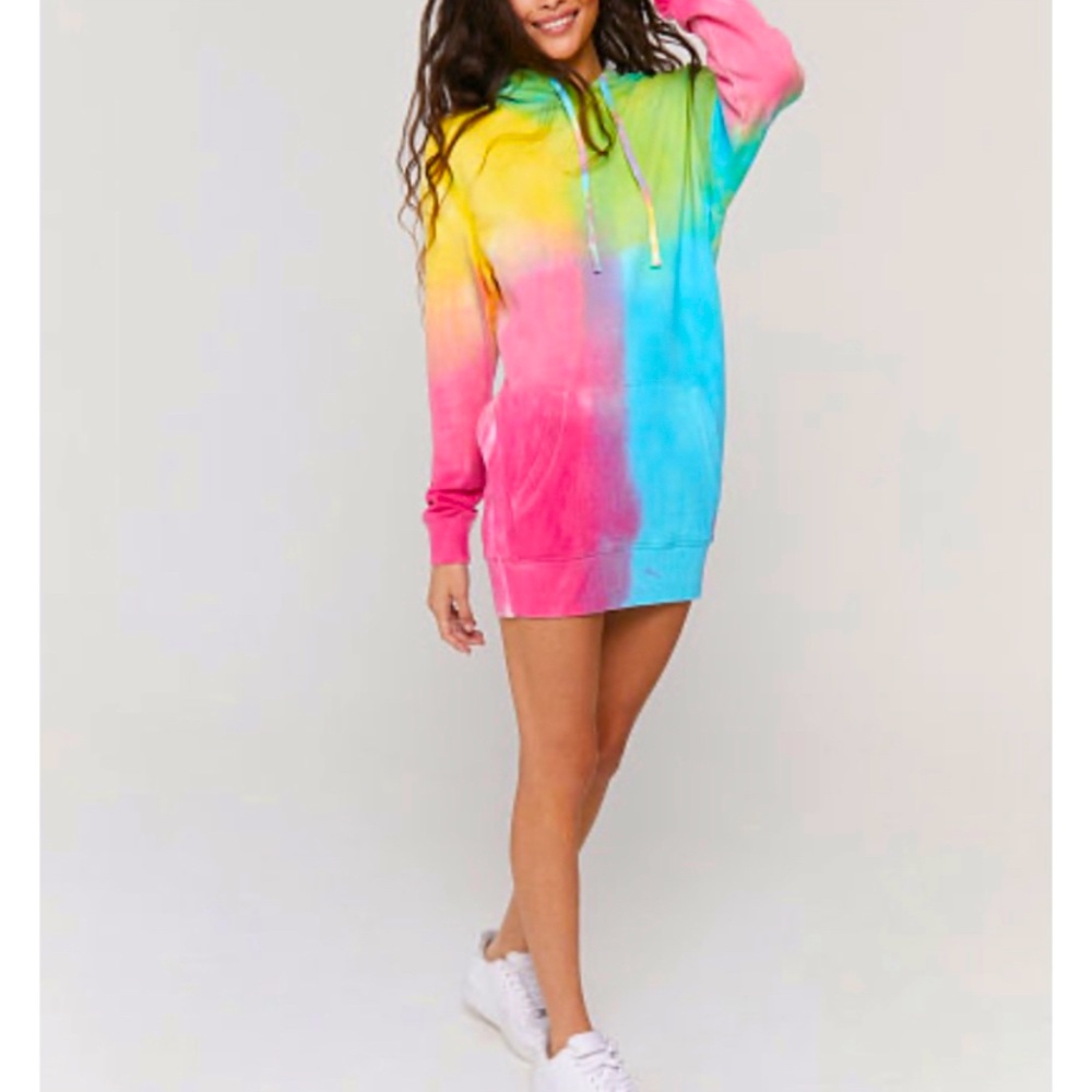 PINK VS Spiritual Gangster hoodie dress